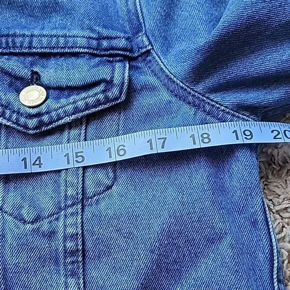 Michael Kors Women's Denim Jacket Size M - Picture 7 of 8